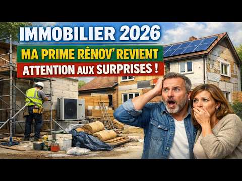 MA PRIME RENOV' 2026 : ATTENTION AUX SURPRISES ! Immobilier 
