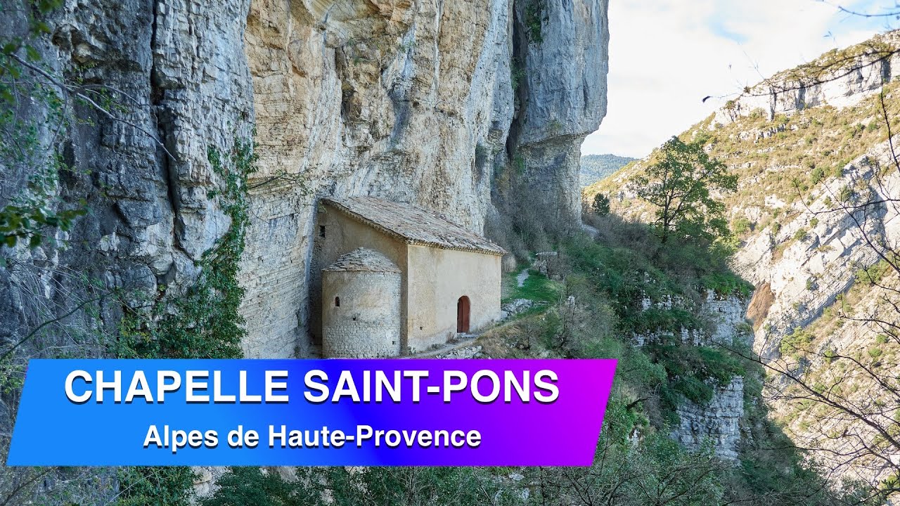 Rando Alpes de Haute-Provence - Chapelle Saint-Pons
