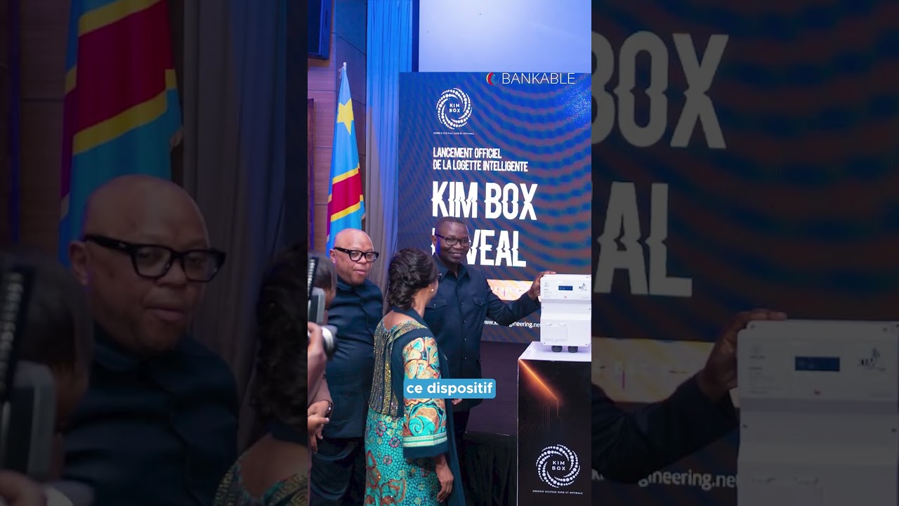 RDC : Kim-Box, la logette électrique intelligente Made in Congo