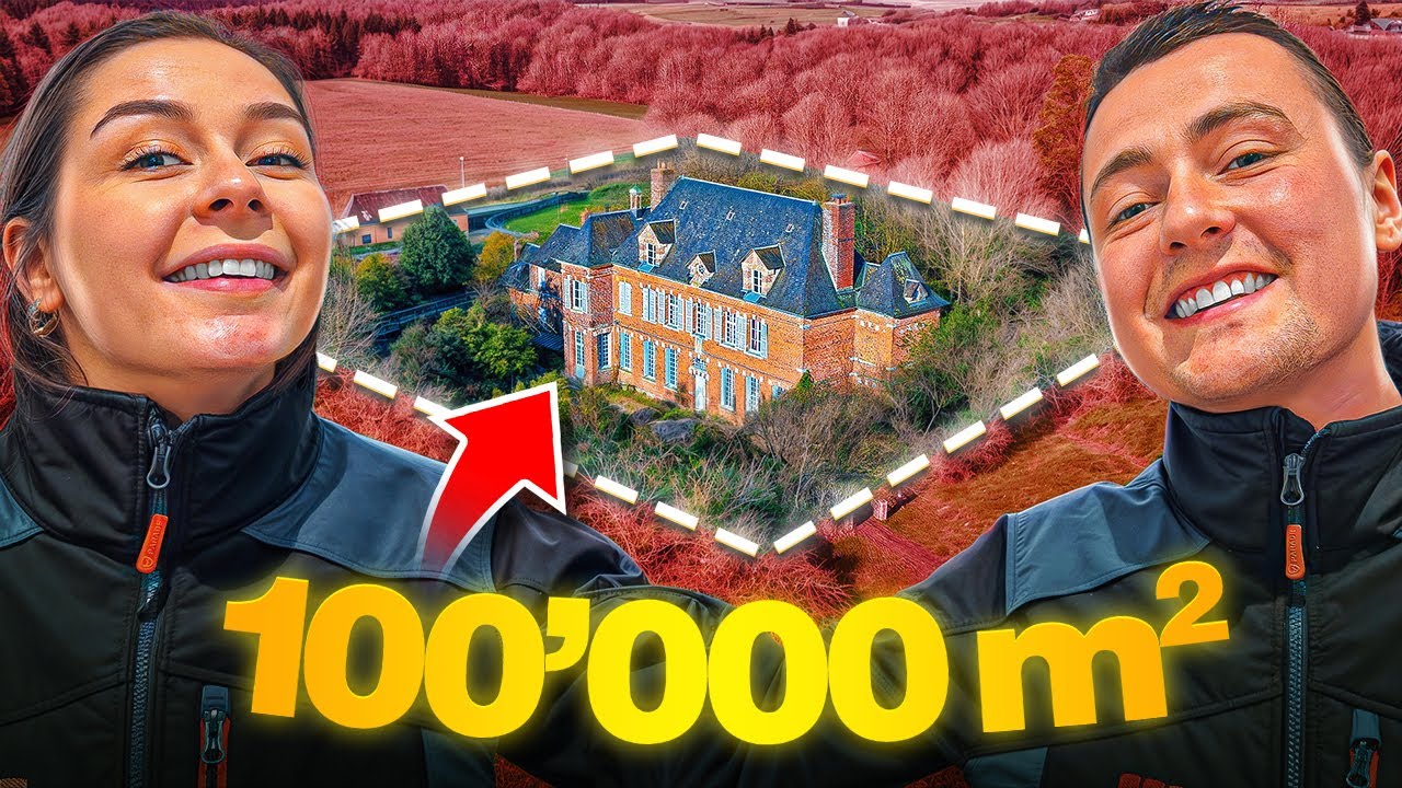 On vous fait visiter les extérieurs de notre château