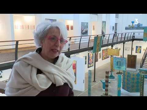 Montolieu (11) : exposition de la collection d'art  de Cérès Franco