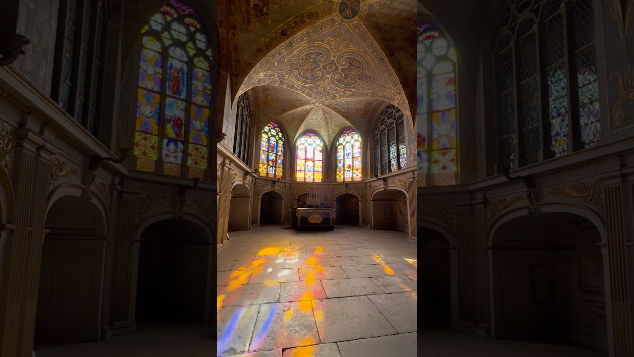 Un bijou caché au château de Fontainebleau : la chapelle Saint Saturnin