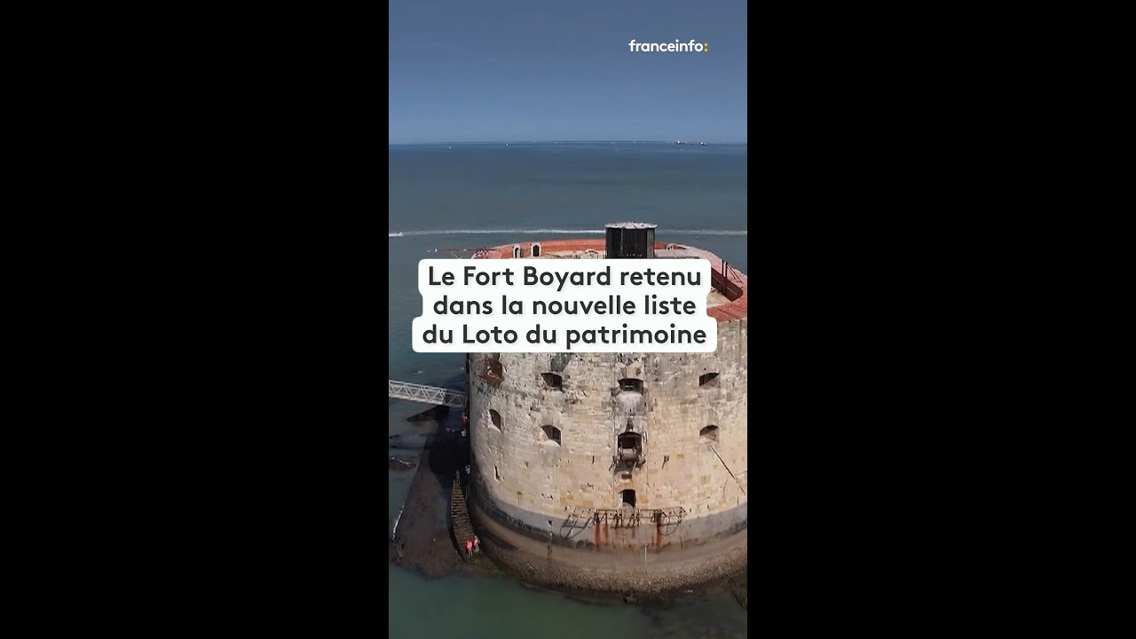 Le Fort Boyard retenu dans la nouvelle liste du Loto du patrimoine