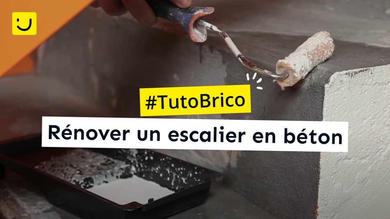 TUTO Rénover un escalier en béton