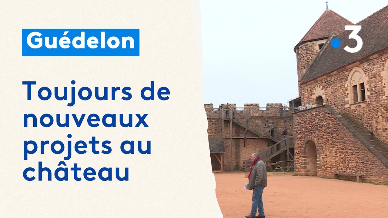 Le château de Guédelon ferme pour l'hiver, mais le chantier est loin d'être terminé