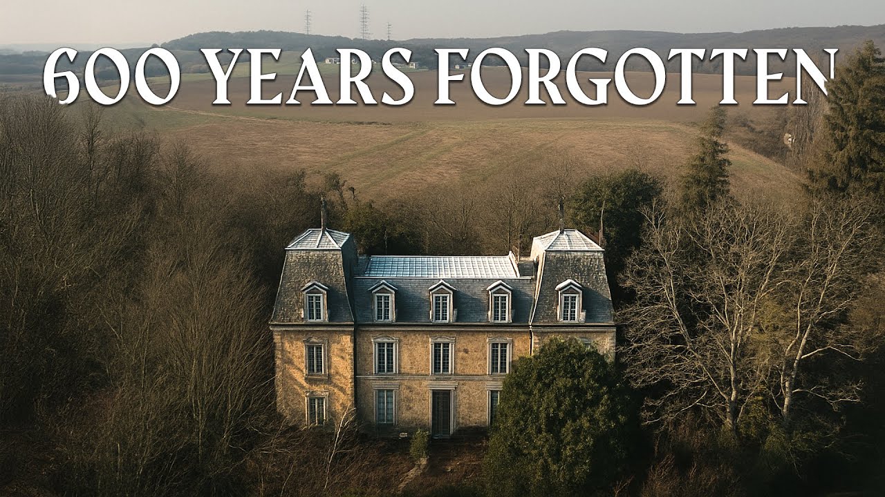 Inside an Abandoned Chateau in France Hiding 600 Years of History