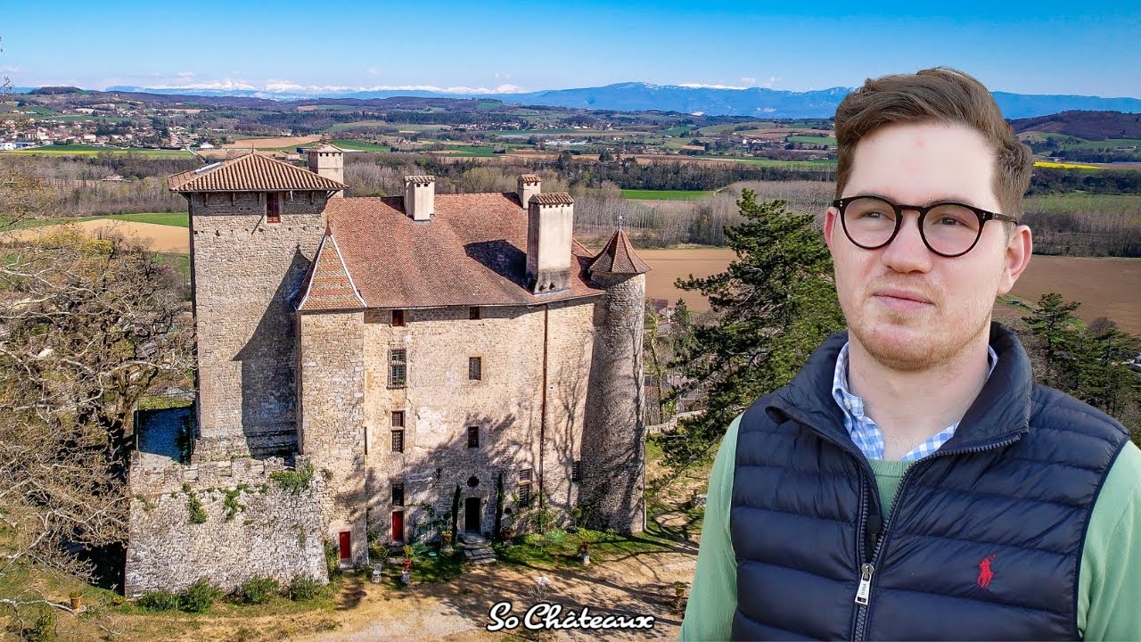 À 20 ans, il Achète et Restaure un Château Abandonné. Visite avec son Jeune Propriétaire.
