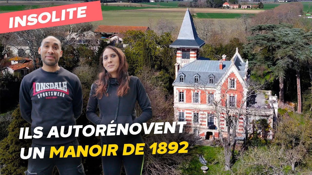 Ce couple restaure seul un manoir à l'abandon depuis 20 ans (Feat @lepetitmanoir1892)