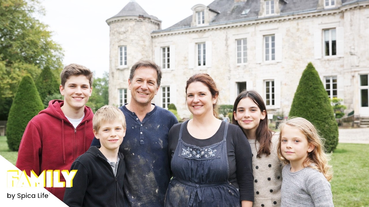 Ils vivent dans un CHÂTEAU : L’incroyable quotidien d’une famille XXL ! 🏰✨