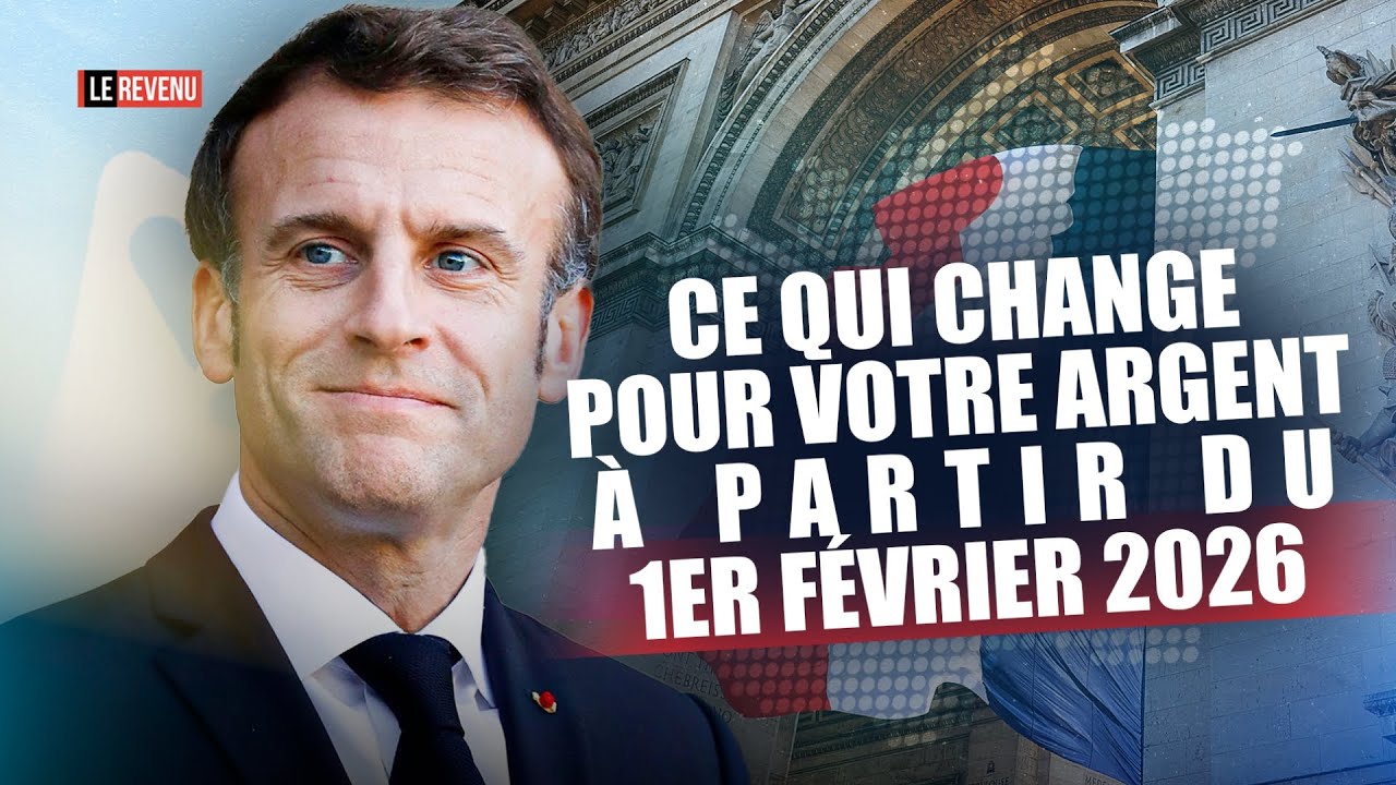 Ce qui CHANGE pour votre argent à partir du 1er février 2026