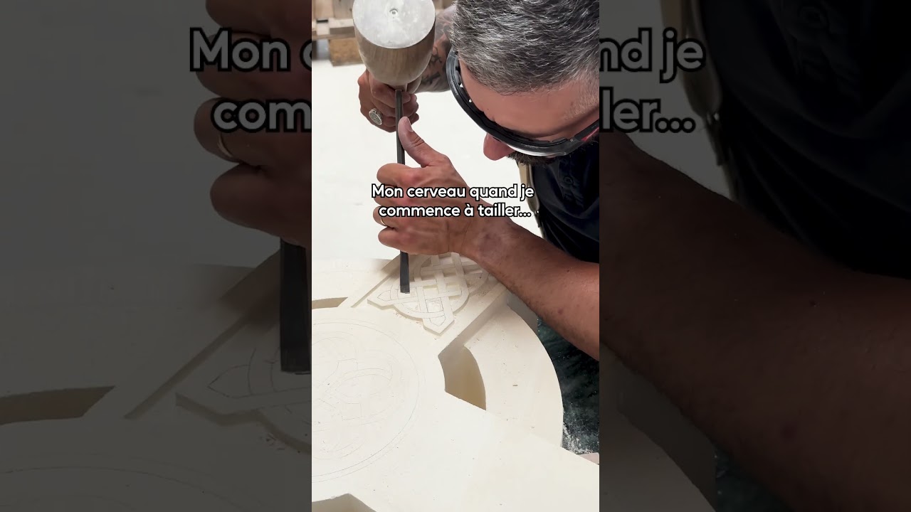 Pourquoi est-ce que tu aimes autant tailler la pierre ? ￼