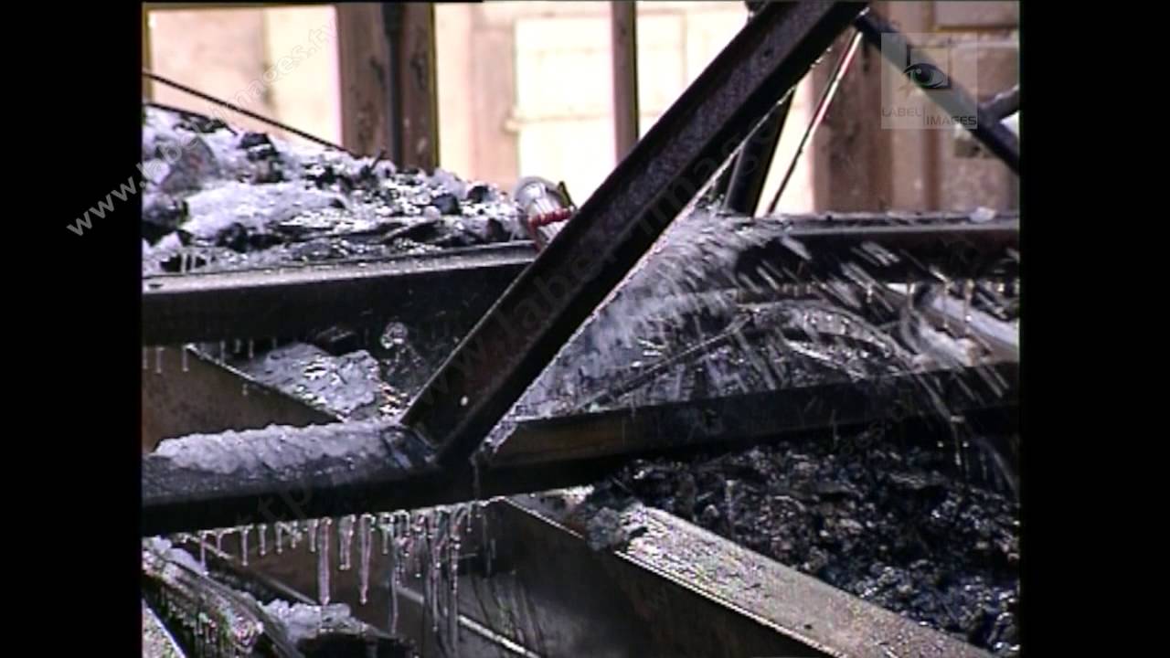 Incendie Château de Lunéville / Le lendemain