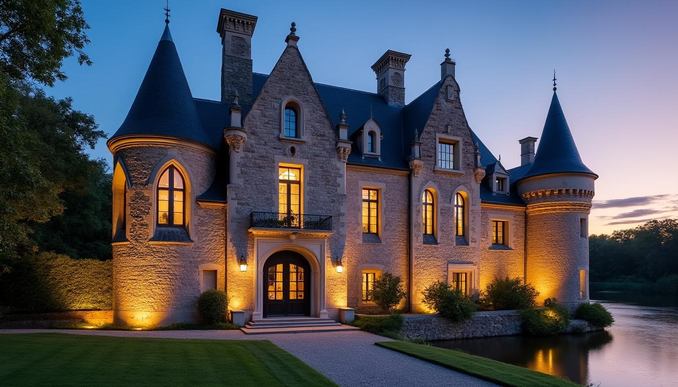 découvrez la renaissance du château de pont-l’abbé, magnifiquement illuminé après une rénovation spectaculaire qui révèle tout son éclat historique.