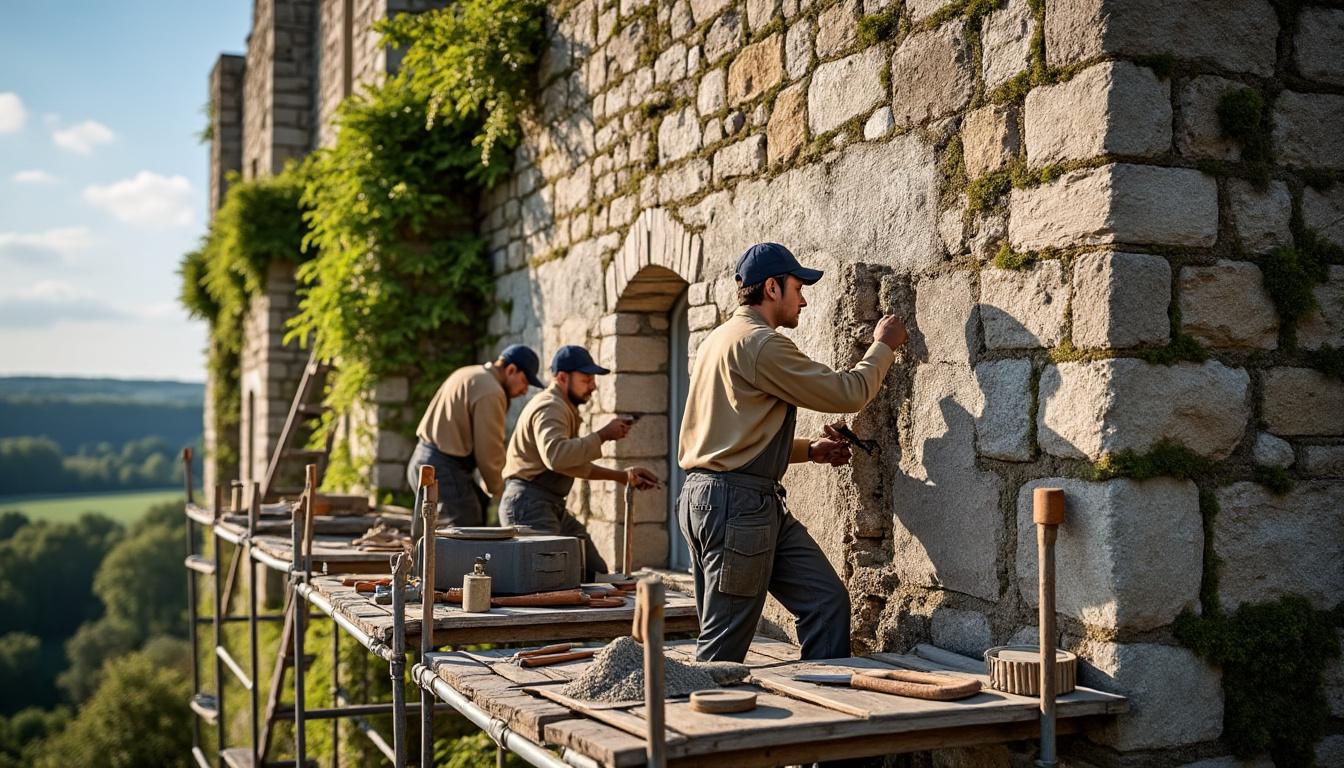 découvrez comment les compagnons du devoir contribuent à la préservation et à la restauration des châteaux historiques, alliant savoir-faire traditionnel et passion du patrimoine.