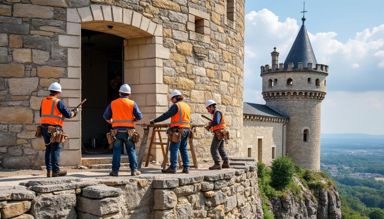 découvrez les avancées et les perspectives du chantier de rénovation de la tour du château de saint-jean-pla-de-corts, un projet patrimonial en cours visant à préserver et valoriser ce monument historique.