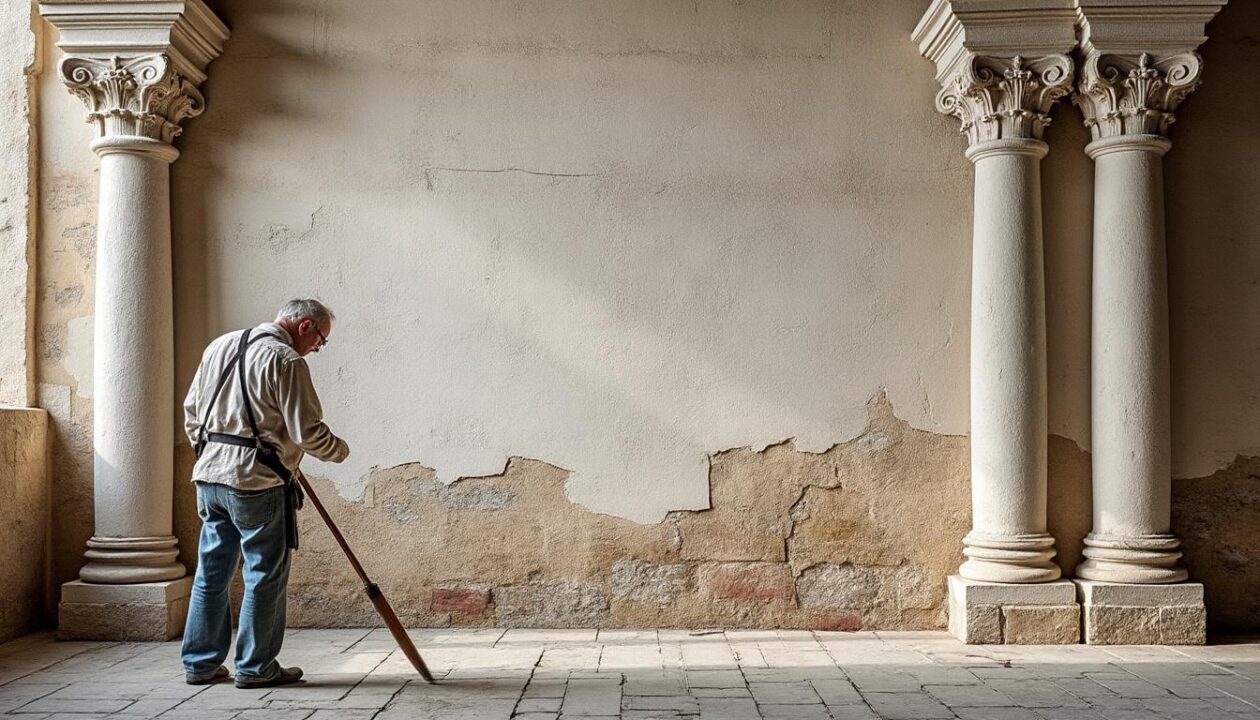découvrez l'importance de conserver les enduits à la chaux d'origine pour préserver l'authenticité et le charme historique des bâtiments traditionnels.