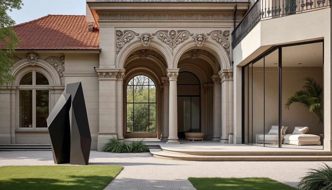 découvrez la transformation exceptionnelle d'une demeure bourgeoise en un centre d'art contemporain unique, alliant charme historique et modernité artistique.