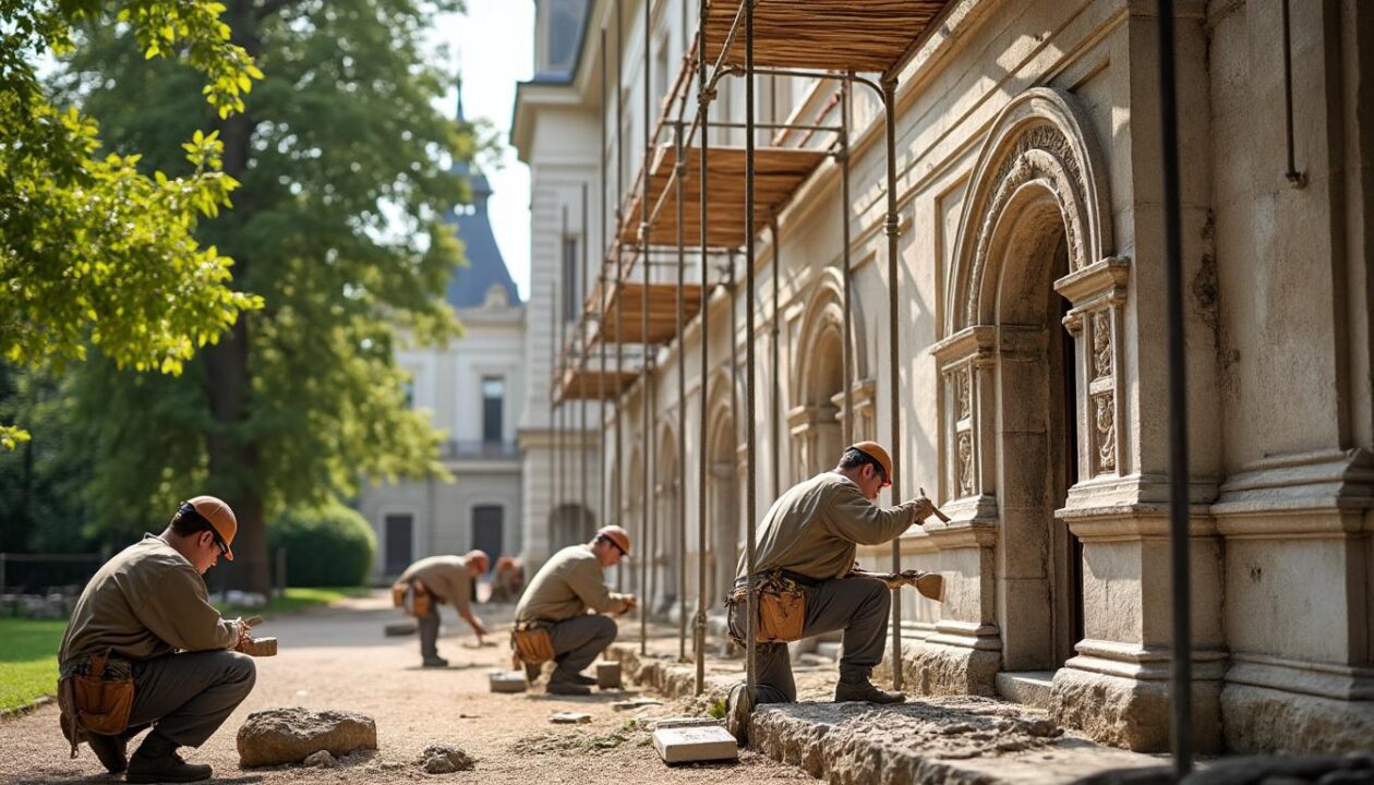 le château de chambord en urgence : mobilisation exceptionnelle pour restaurer l'aile françois ier, préserver un joyau historique et assurer sa pérennité.