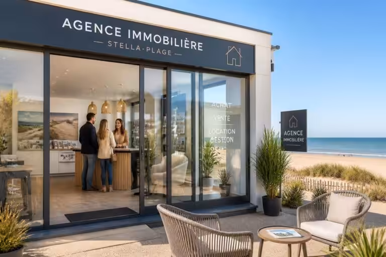 découvrez notre agence immobilière à stella-plage, spécialiste de la vente et location de biens immobiliers dans cette charmante station balnéaire. expertise et conseils personnalisés pour vos projets.