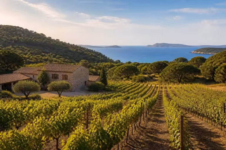 découvrez où trouver un bon domaine viticole à porquerolles pour déguster des vins d'exception dans un cadre naturel magnifique.