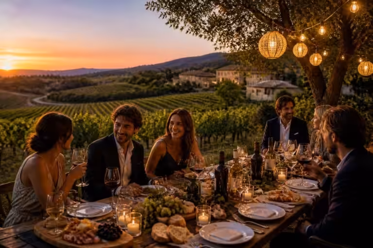 vivez une soirée d'exception au cœur des vignobles de maquens, entre dégustations raffinées et paysages enchanteurs pour une expérience inoubliable.